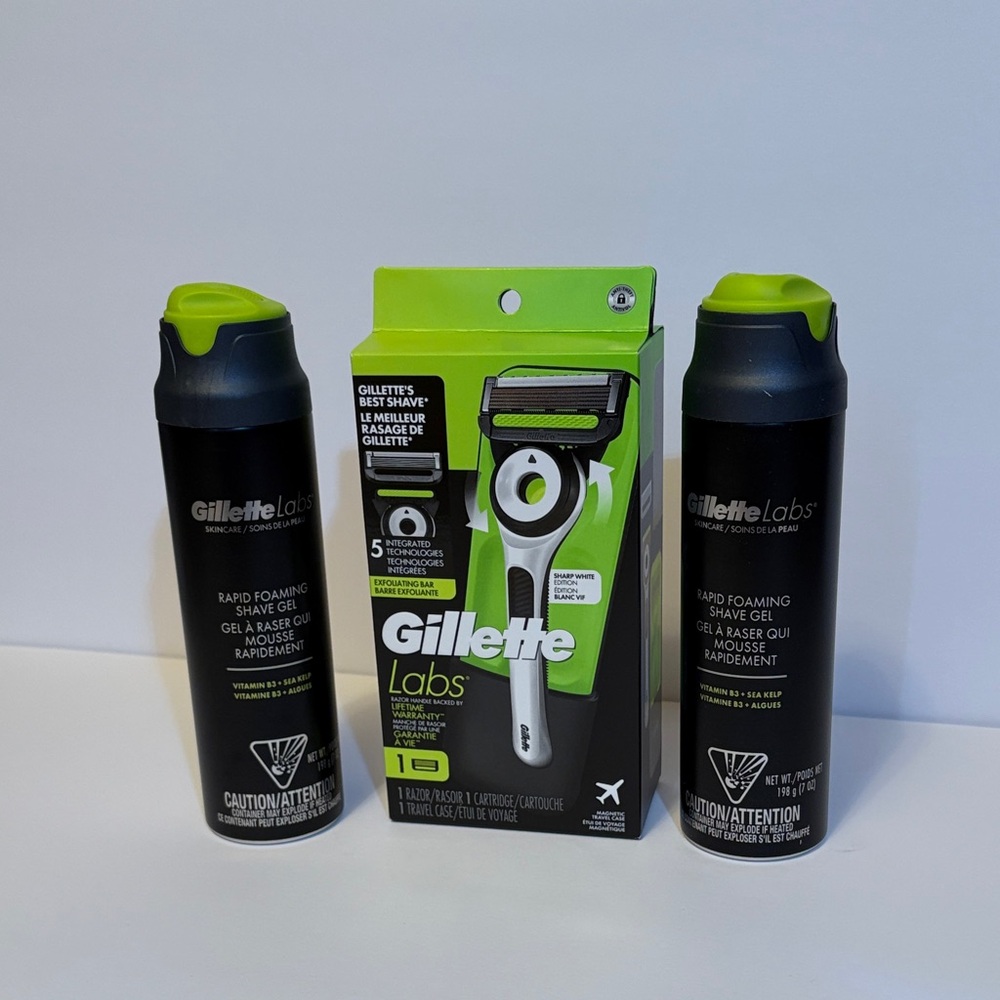 Gillette Labs Razor and Shave Gel Set